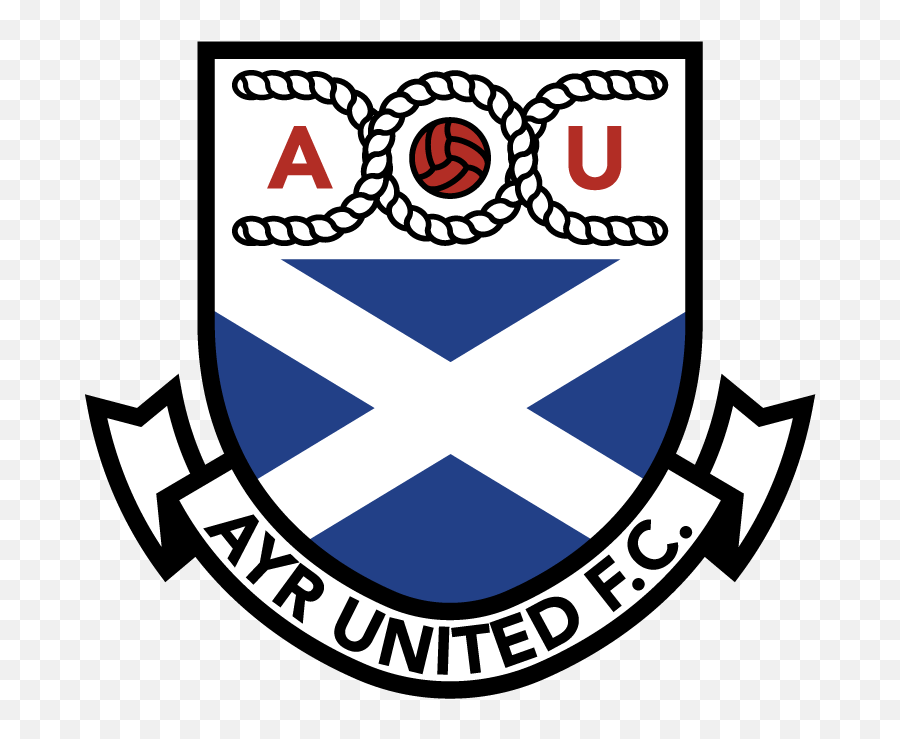 Ayr Utd Crest Ayr United Ayr The Unit Emoji,Badge Of Honor Emoticon