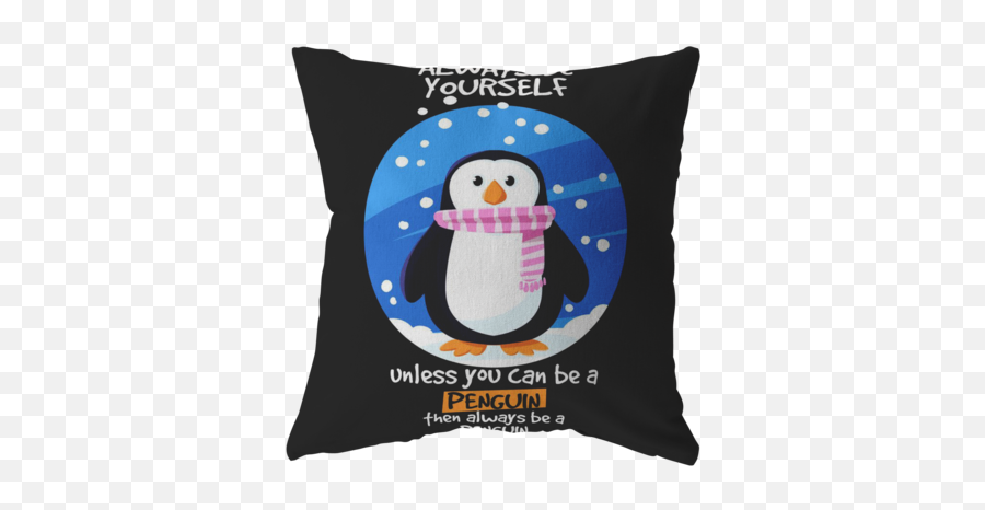 Funny Saying Quotes Shirts U2013 Tagged Cute Penguin - Pillow Emoji,Nerd Emoji Pillows