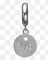 Happy Family Charm Handcrafted In Sterling Silver Emoji,Love Emoticon Earrings And Sterling Silver