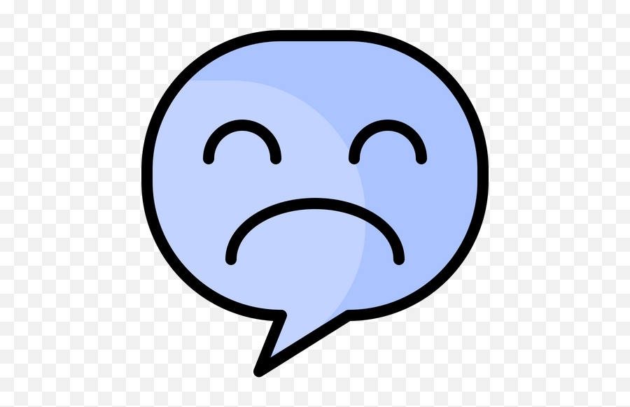 Sad Emoji Logo Icon Of Colored Outline - Happy,Retweet Emoji