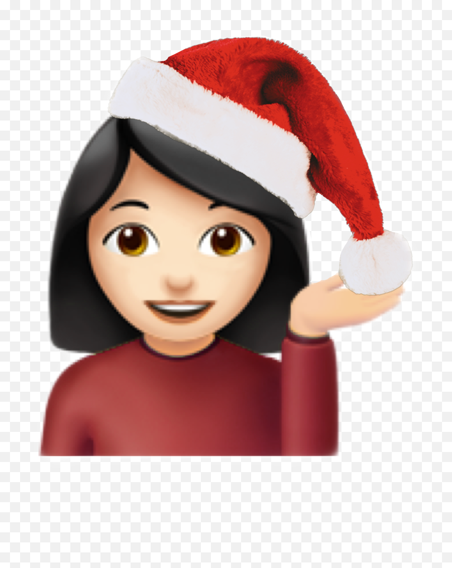 Freetoedit Christmas Girl Sticker By Mrssge Emoji,Christmas Elf Emoji