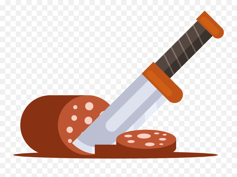 Cutting Sausage Clipart Free Download Transparent Png Emoji,Salami Emoji