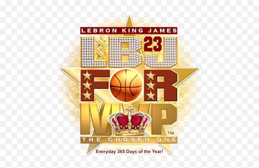 Lebron King James For Mvp Lebron King James Global Fan Emoji,100th Streak Emoji