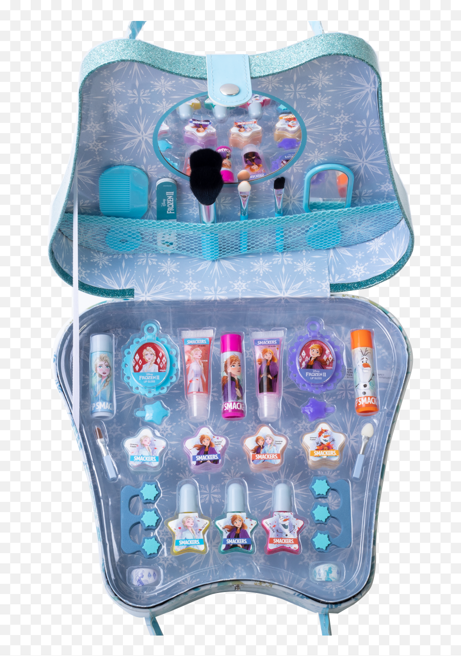 Lip Smacker Disney Frozen Ii Weekender Bag - For Teen Emoji,Zipper Lips Emoji