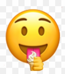 The Newest Lick Stickers - Happy Emoji,Licking Lips Emoticon