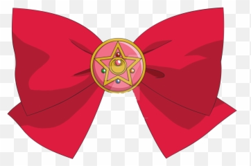 Bow Sailormoon Sailor Sticker - Transparent Sailor Moon Bow Emoji,X And Bow Emoji