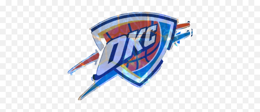 Okc Thunder Thunderlogo Stickers - Thunder Emoji,Okc Thunder Emoji