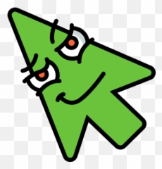 Emoji Mouse Cursors - Dot,Cunning Emoji