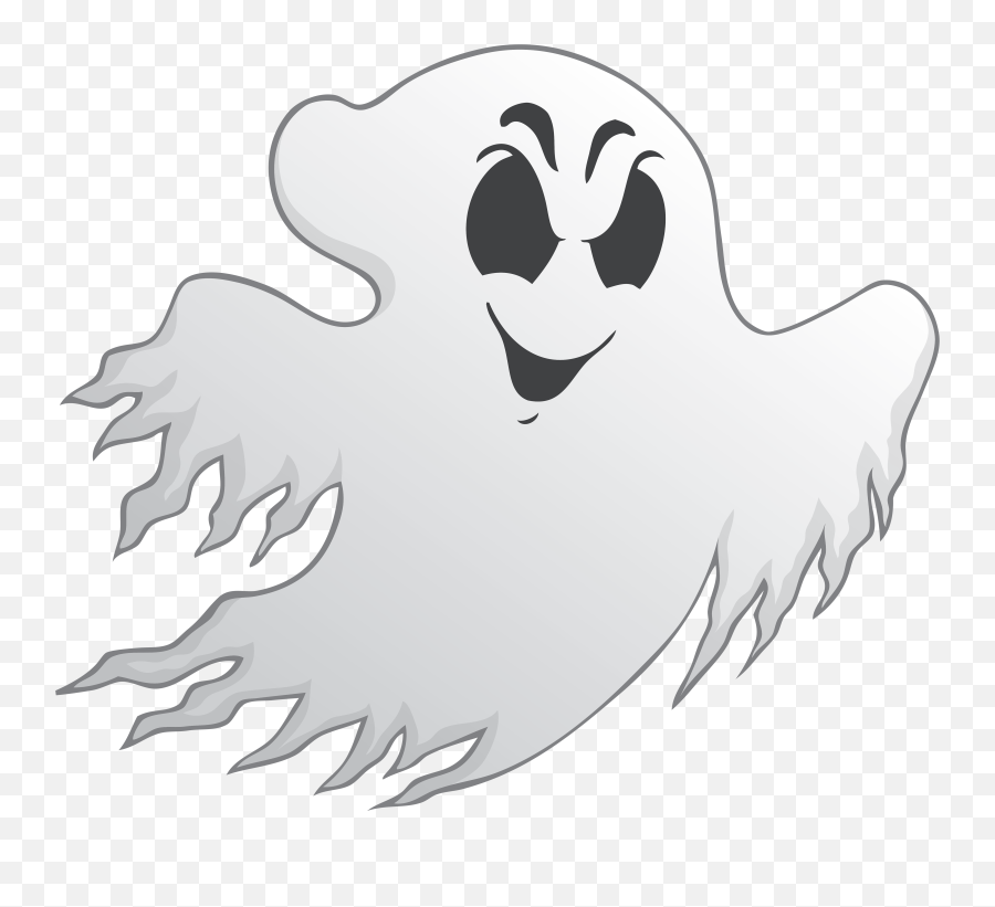 Download Cartoon Ghost Black Background - Cartoon Ghost Black Background Emoji,Ghost Emoji Png