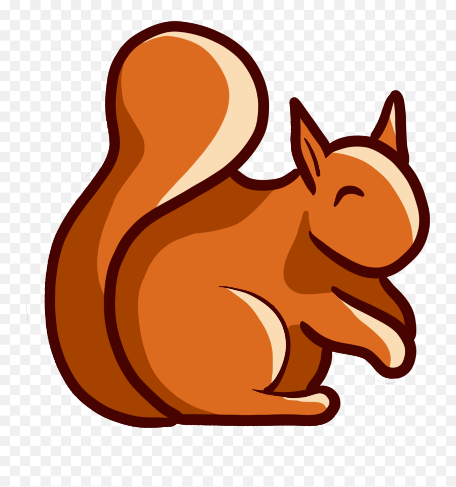The Task - Animal Figure Emoji,Red Squirrel Emoji