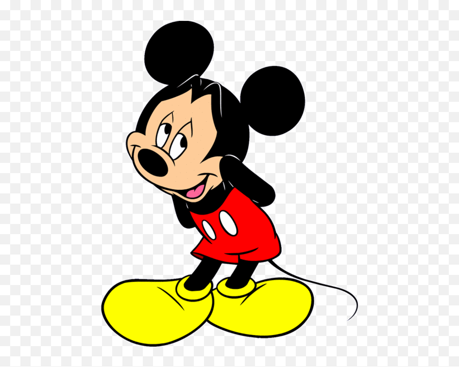 Mickey Mouse Aww Shucks Clipart - Shy Disney Characters Emoji,Aw Shucks Emoji