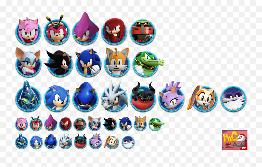 Mobile - Sonic Forces Speed Battle Character Icons Race Sonic Forces Speed Battle All Characters Emoji,Racing Emoticon