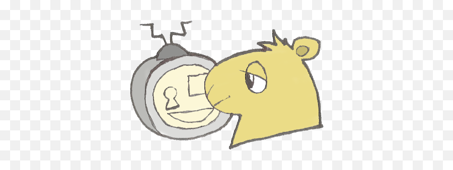 Animalstickers Capybara Sticker - Happy Emoji,Capybara Emoji