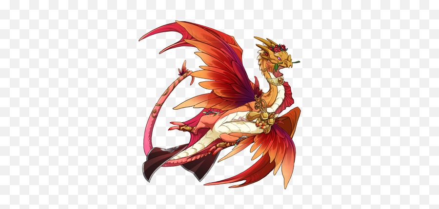 Any Skyrim Dragons Dragon Share Flight Rising - Female Red Silver Dragon Emoji,Khajiit Emoticon