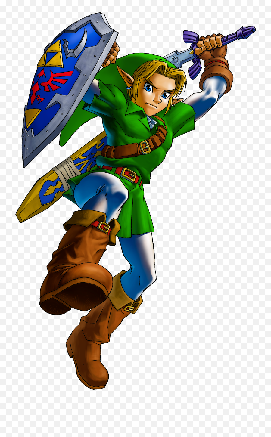 Link Zelda Fandom - Link Ocarina Of Time Png Emoji,Link 4 Swords Emotions