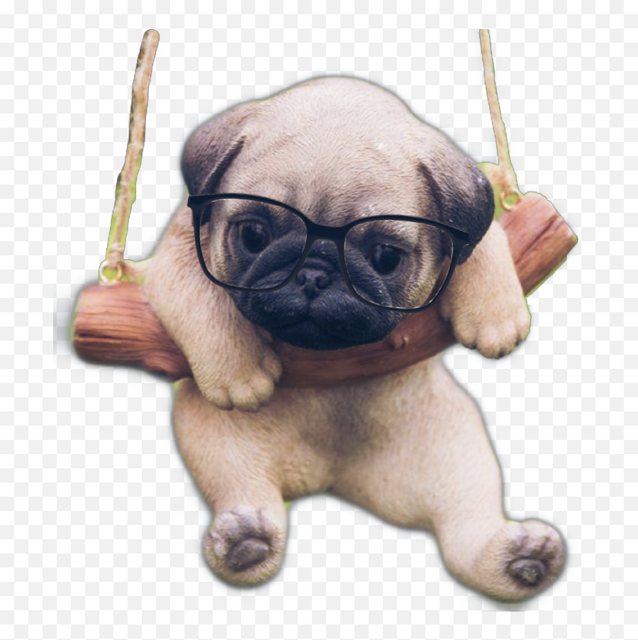 Pug Cute Sticker - Pug Dog Puppy Emoji,Pug Emoji Android