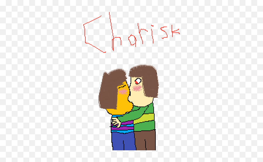 Cookiekid75u0027s Likes - Pixilart International Kissing Day Emoji,Chara Emoji