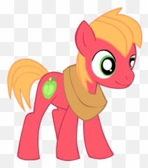 Friendship Is Magic - Baby Big Mac My Little Pony Emoji,My Little Pony Applejack Emoticon