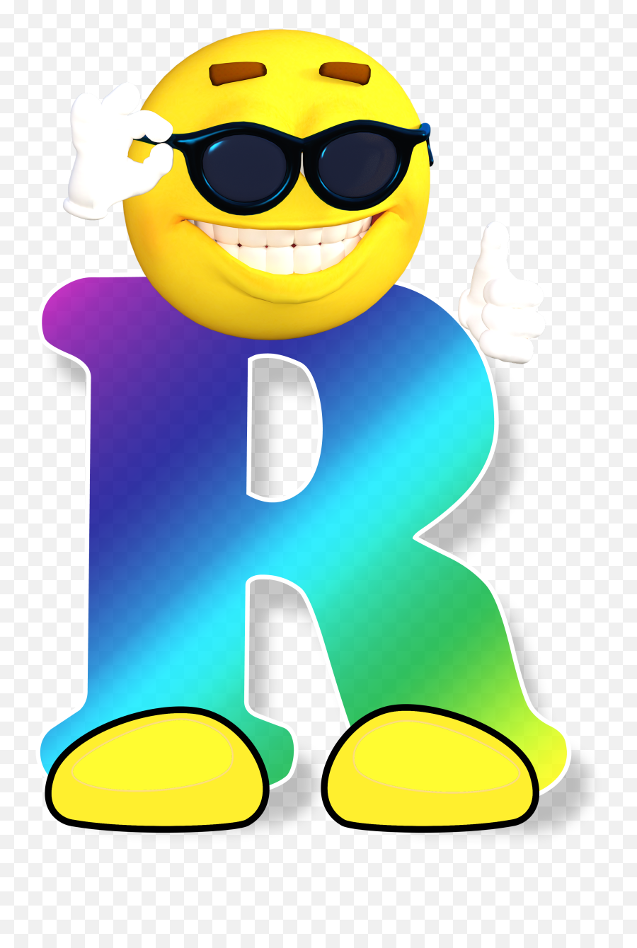 Abc Alphabet Smiley Letters - Smiley Alphabet Letter R Emoji,Emoji Letters