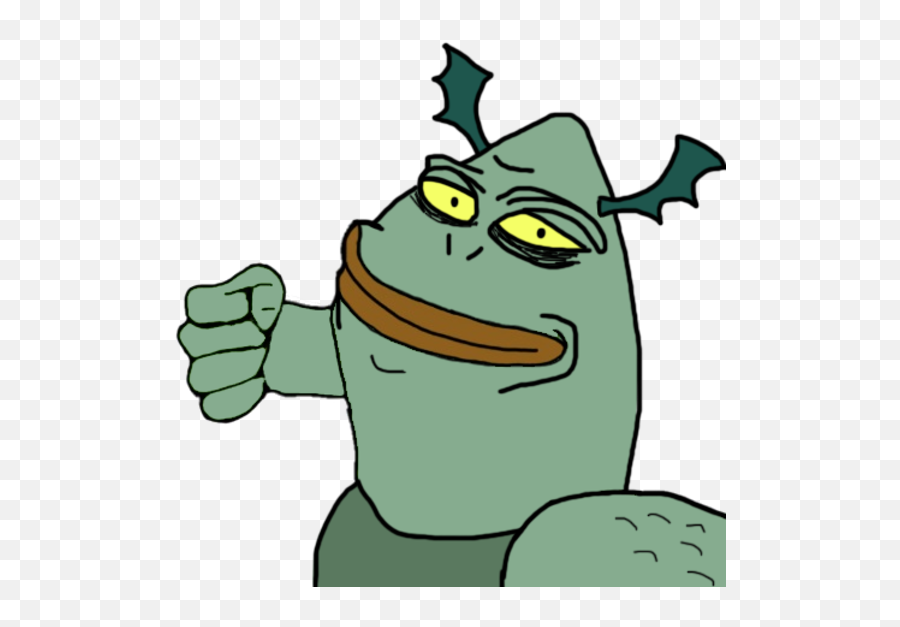 Buff Frog - Evil Pepe Png Emoji,Pepe Hand Emojis