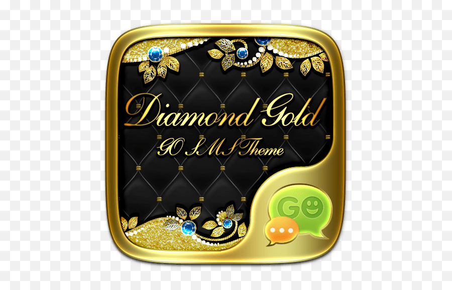 Go Sms Diamond Gold Theme Apk Download - Decorative Emoji,Droid Happy New Year Emojis