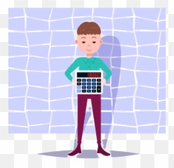 Guy Calculator - Illustration Emoji,Solve The Emoji Calculator