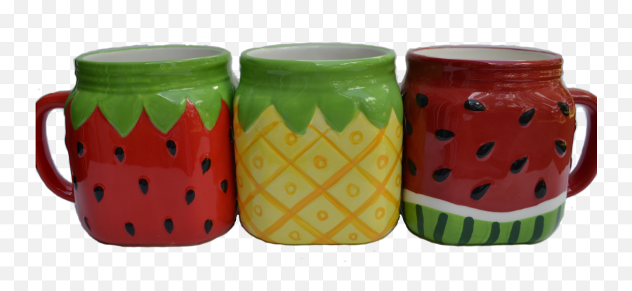 Fruit Mug Soy Candle - Serveware Emoji,Camfrog Color Emojis