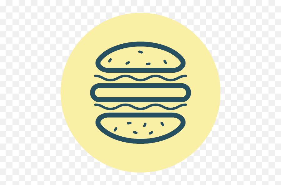 Burger Eat Fast Food Hamburger Junk Food Meal Icon - 4th Of July Emoji,Emoticons Barbeq Free