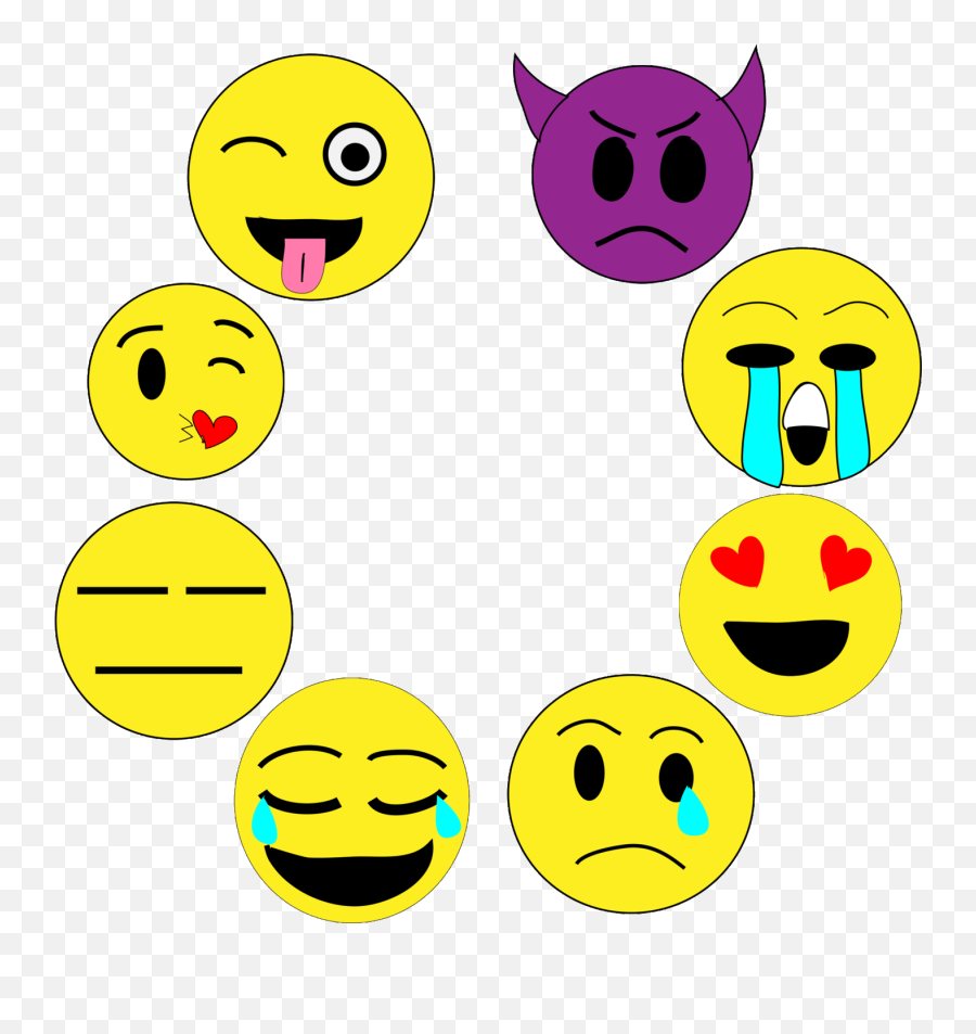 Smiley Face - Happy Emoji,\o/ Emoticon