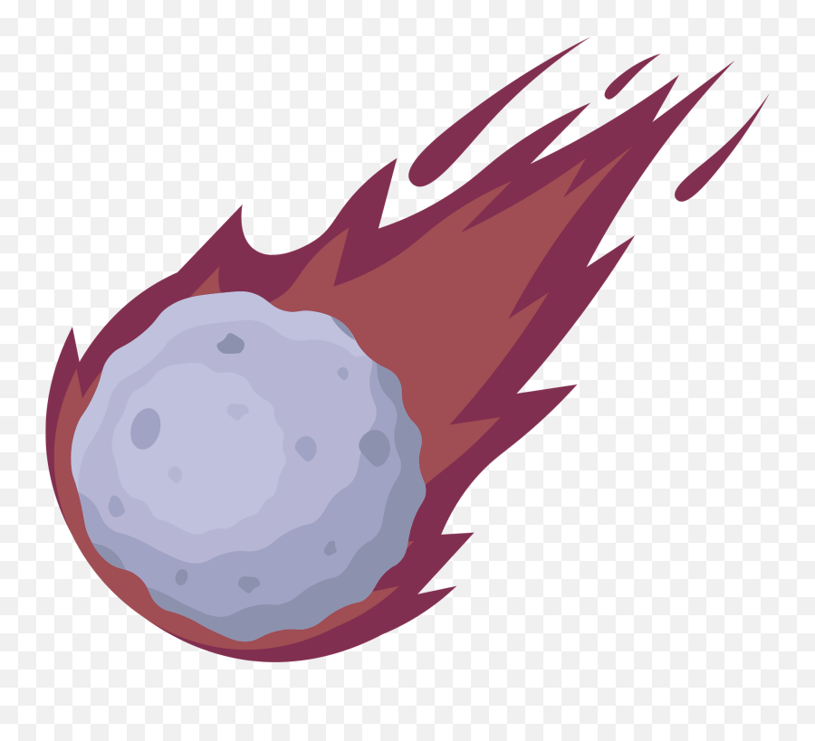 Meteor Clipart - Meteor Clipart Emoji,Asteroid Emoji