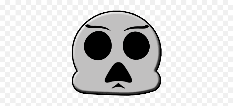 Game Scary Skeleton Emoji - Skull Stickers U0026 Emojis,Spooky Skeleton Emoji Png