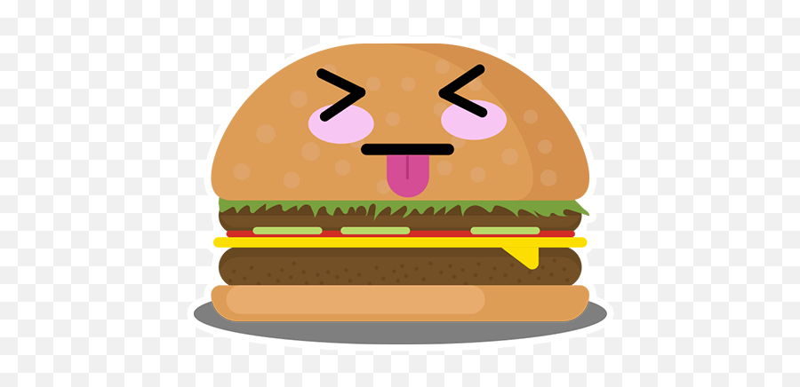 Burger Emoji By Marcossoft - Sticker Maker For Whatsapp,Sandwich Emojis