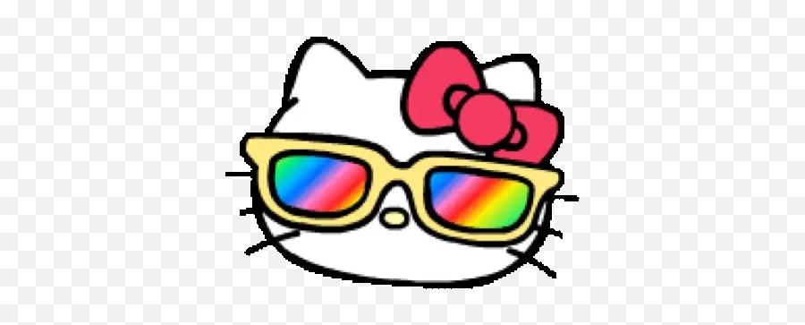 Hello Kitty New Yearu0027s Animated Emoji 2 Gif,Hide The Pain Emoji Sunglasses