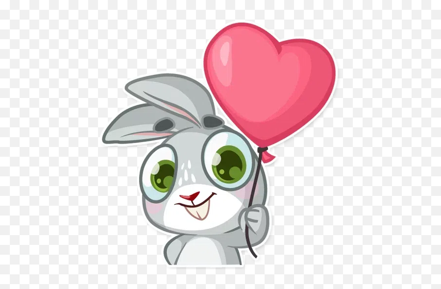 Bunny Sticker Pack - Stickers Cloud Emoji,Bunny Emojis Download