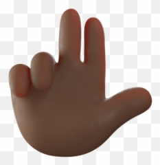Premium Two Finger Gesture 3d Illustration Download In Png Emoji,Pinching Finger Emoji