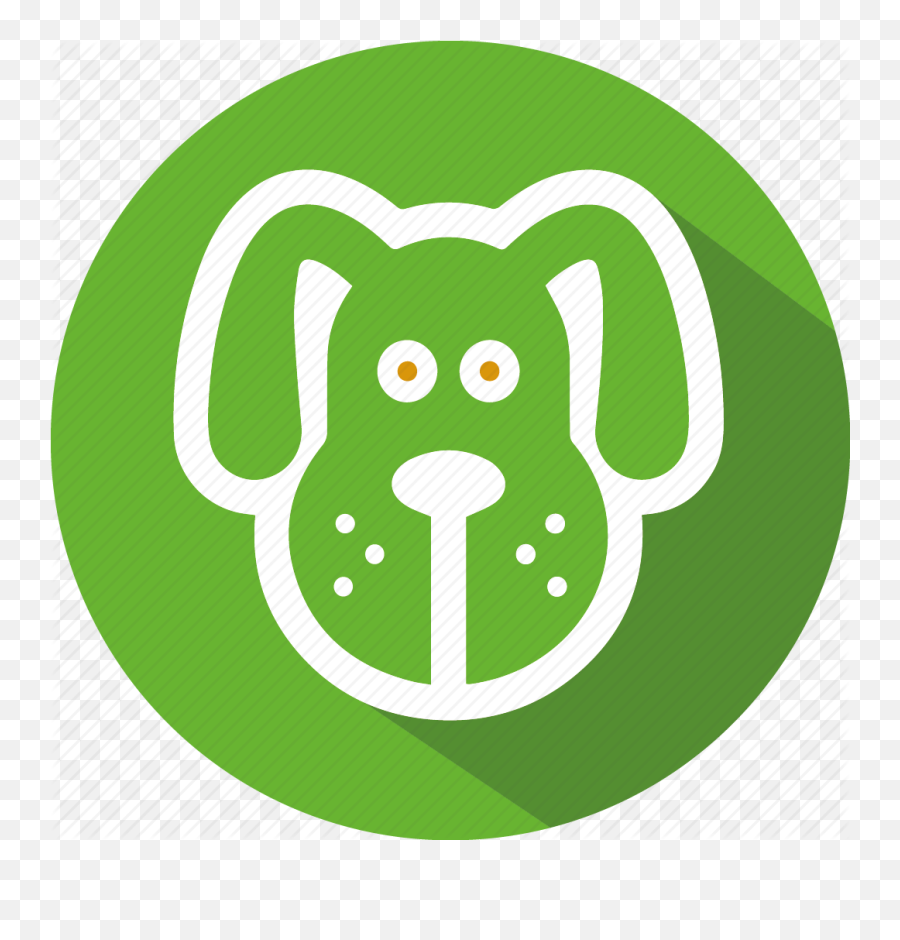Animals Emoji Smiley Emoticon Round - Dog Green Icon,Unicorn Emoji Pillows