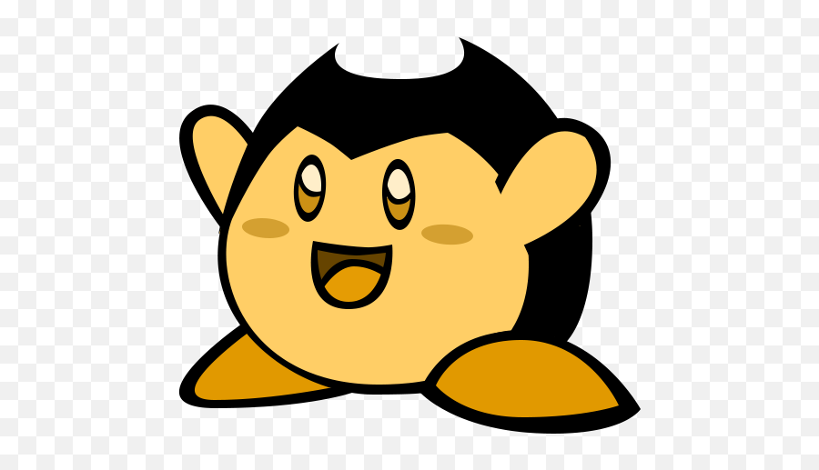 Download Kirby Nintendo Yellow Bendy - Bendy Kirby Emoji,Bendy Emotions