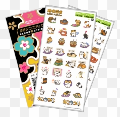 Japanese Anime Cartoon Games Cute Cats - Book Doraemon Sticker Emoji,Anime Emoticon