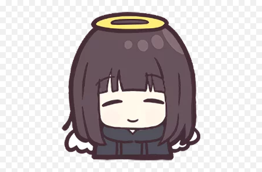 Sticker Maker - Hime Cut Emoji,Emoji Chan