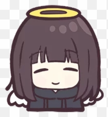 Sticker Maker - Hime Cut Emoji,Emoji Chan