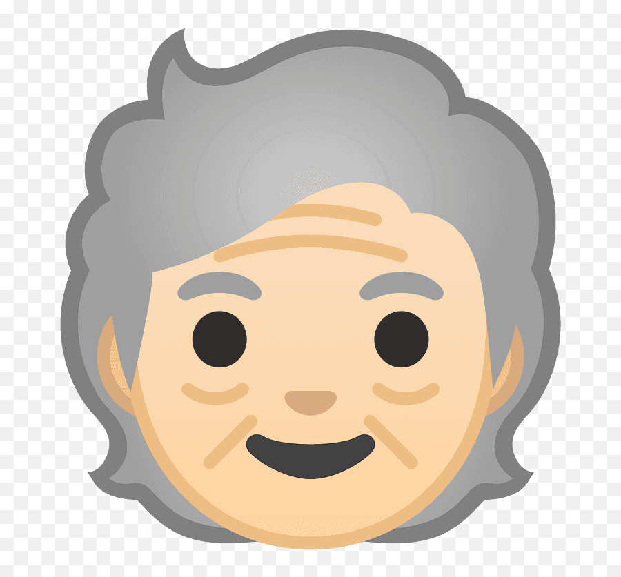 Older Person Emoji Clipart Free Download Transparent Png - Emoji Personne Agée,Emoji Portrait