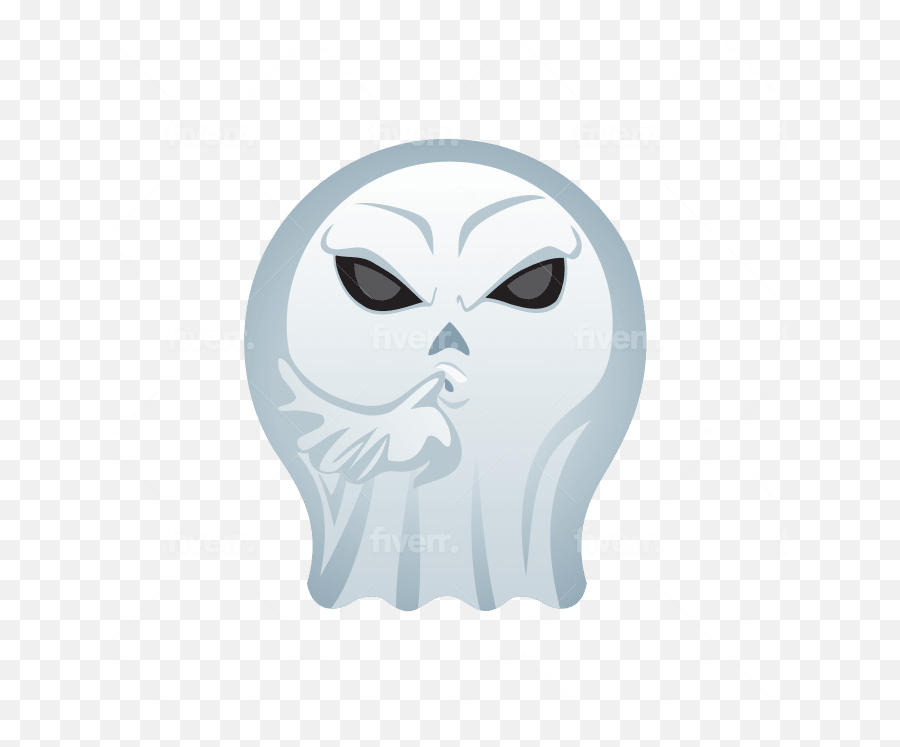 Design Your Personalised Cartoon Emojy Character By Gifgeo - Ghost Emoji,Ghost Emoji Transparent