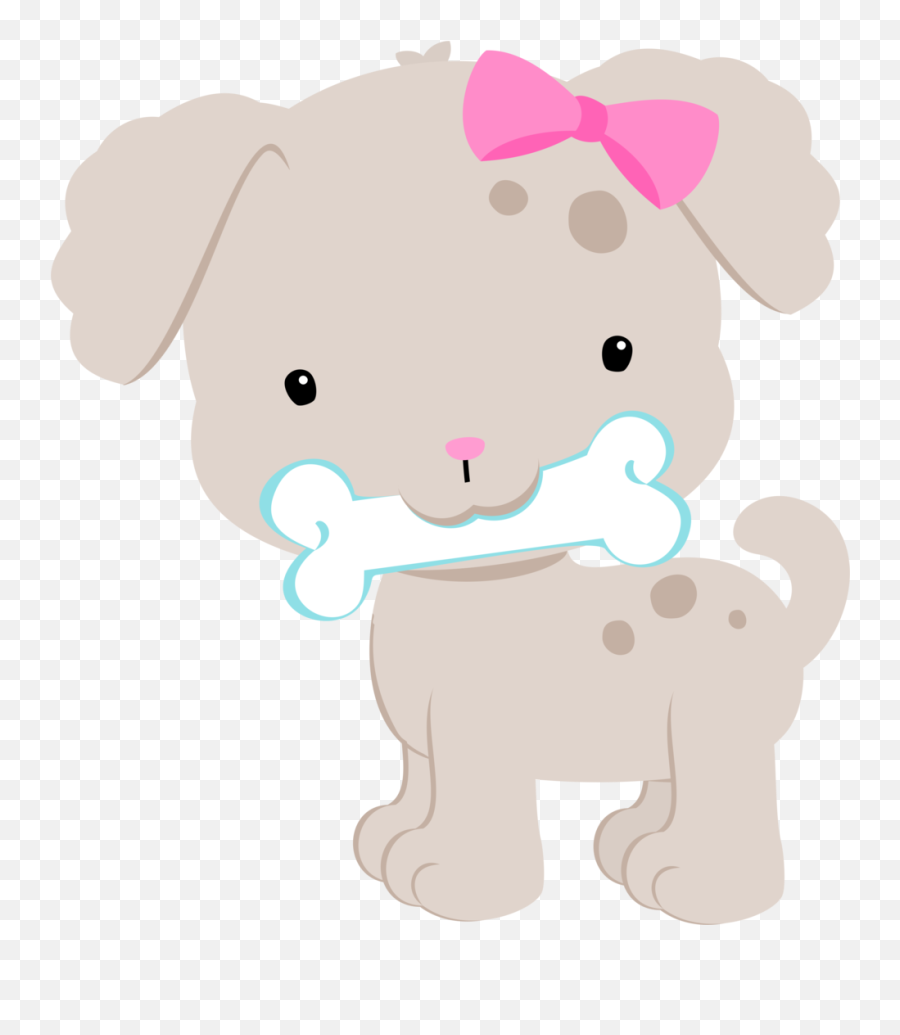 Dog Puppy Party - Desenho Cachorro Cute Png Emoji,Pink Poodle Emoji