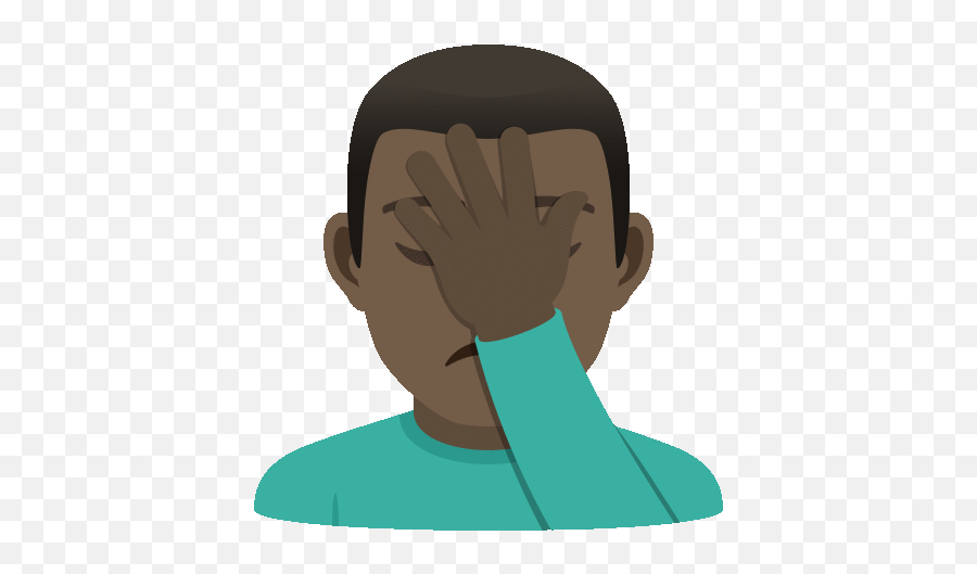 Facepalm Joypixels Gif - Facultad De Humanidades Y Ciencias Sociales Unam Emoji,Facepalm Emoji Man