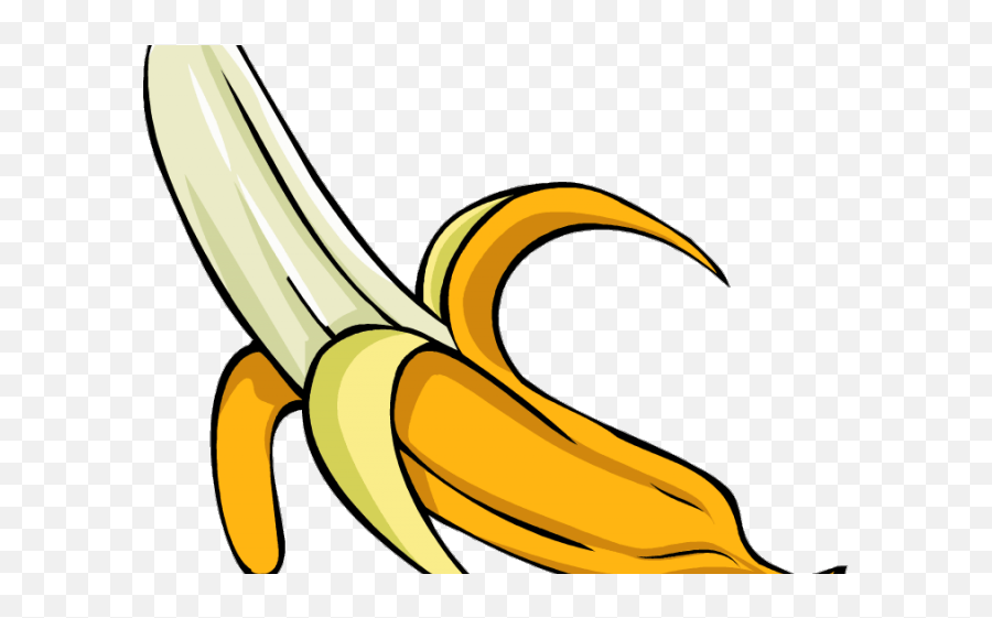 Randome Clipart Banana - Banana Illustration Png Emoji,Banana Peel Emoji