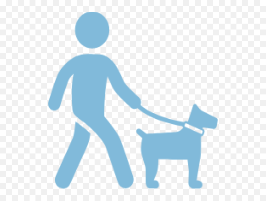 Download Dog Walking Icon Png - Transparent Dog Walking Clipart Emoji,Man And Woman Walking A Dog Emoticon