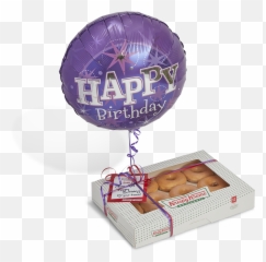 Buy Krispy Kreme Doughnuts Online Free Delivery Or Click - Gift Pack With Balloon Emoji,Emoji Balloons For Sale