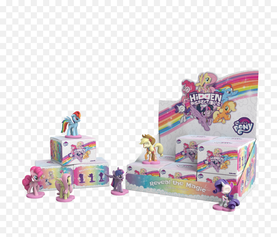 My Little Pony - Hidden Dissectibles My Little Pony Emoji,My Little Pony Rainbow Dash Sunglasses Emoticons