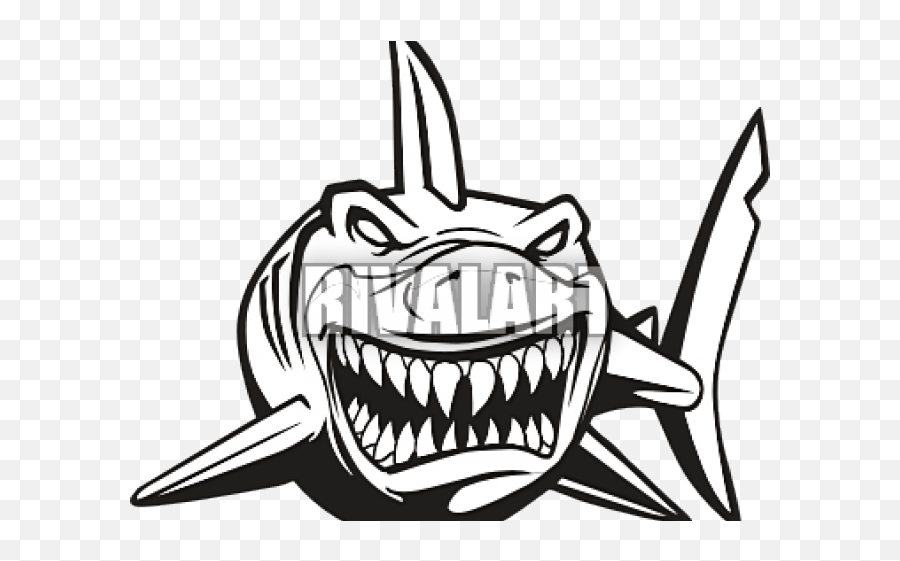 Drawn Tiiger Open Mouth - Clip Art Png Download Full Shark Mouth Open Drawing Emoji,Sperm Emojis
