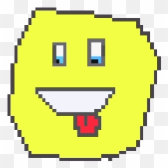 Download Hd Emoji Tongue - Smiley Transparent Png Image Mario Boo Pixel Art,Emoji With Tongue